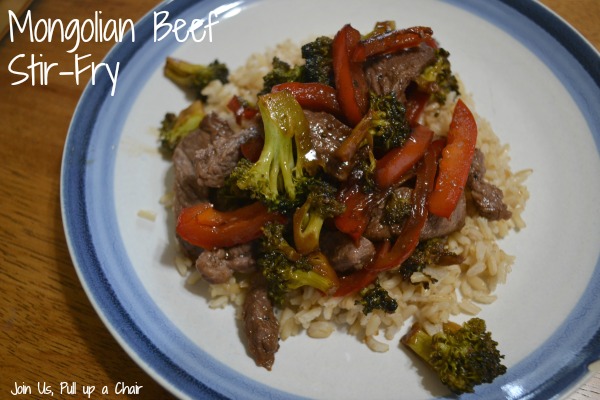 Mongolian Beef Stir-Fry | Join Us, Pull up a Chair